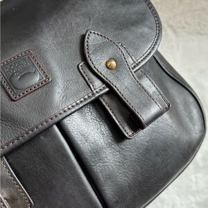 Dooney & Bourke AWL Leather Satchel Crossbody Bag Vintage Authentic